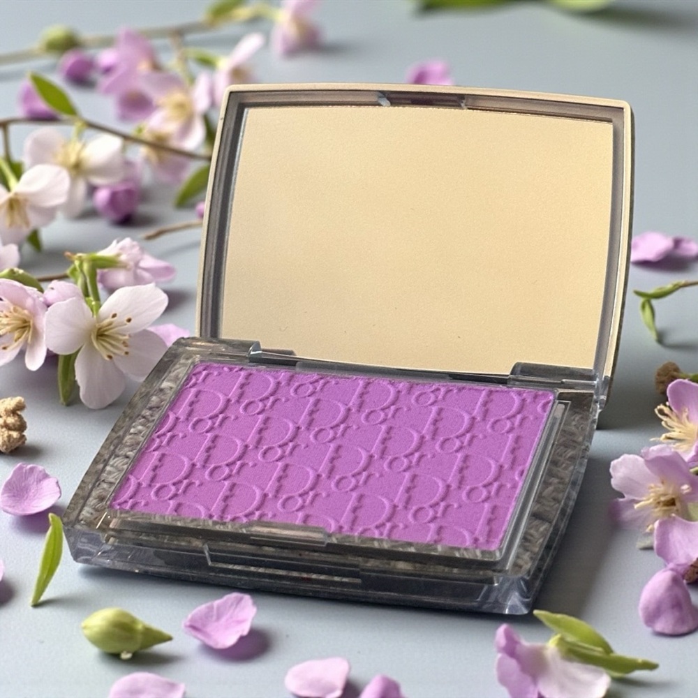Dior Rosy Glow Pink Lilac Eyeshadow Shade 63 | Mirrored Palette pH Activated - Picture 3 of 12